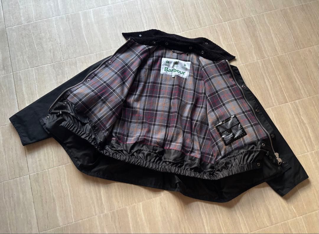 バブアー トランスポート36ブラック｜スペイ ブリティッシュメイド38バラクータ