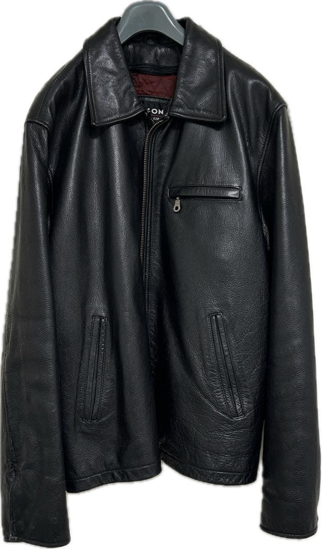 WILSONS レザージャケット黒　Mサイズ　ライナー付