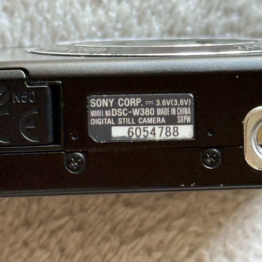 SONY Cyber-shot DSC-W380 ブラック 完動品