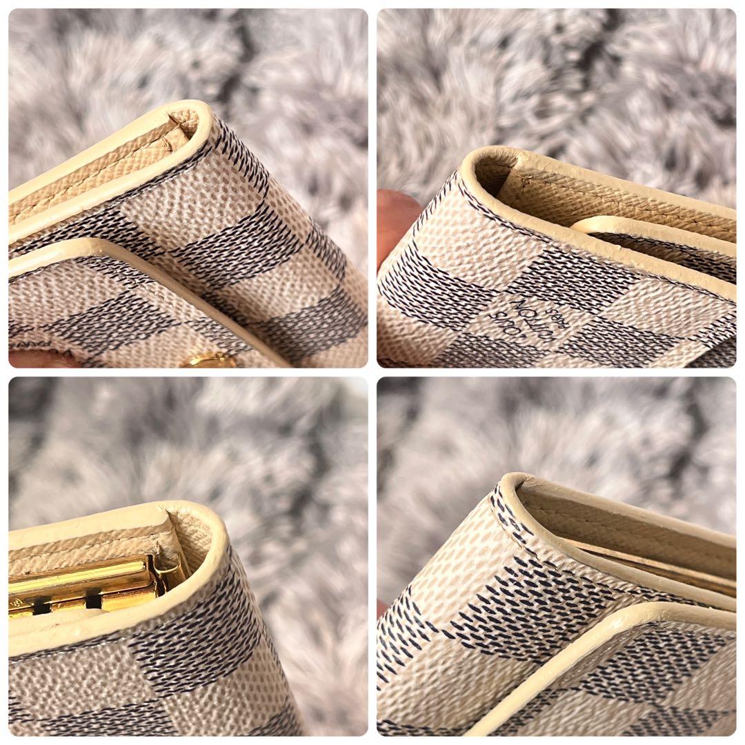 良品✨ルイヴィトン　ミュルティクレ6 キーケース　ダミエアズール　ホワイト