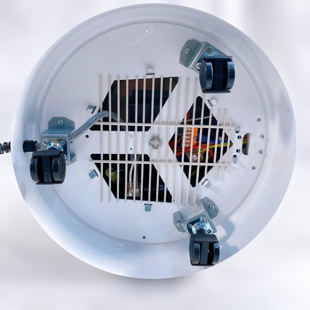 遠赤外線パネルヒーター 暖話室　DAN1000-R16 ホワイト カバー付き