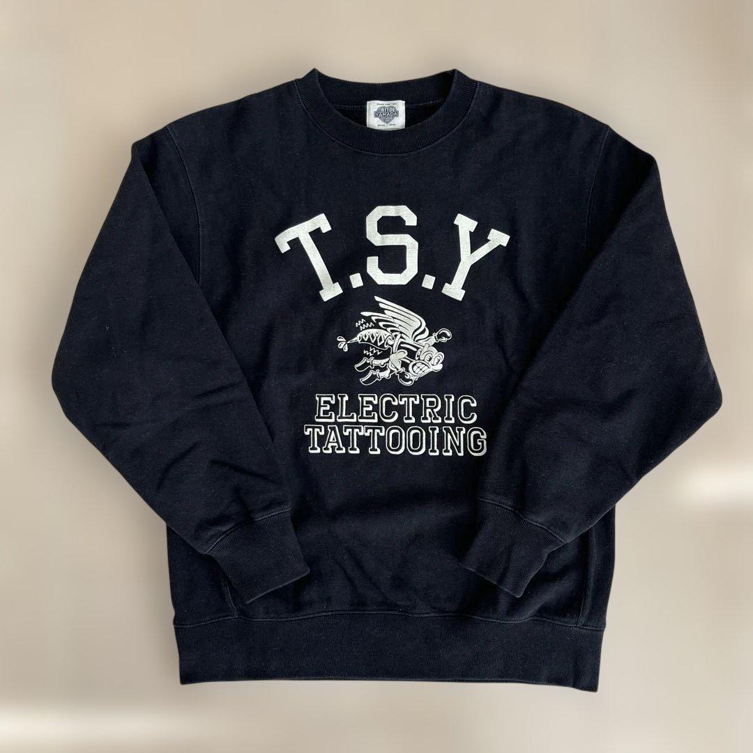 TATOO STUDIO YAMDA スウェット リバースウィーブ　L