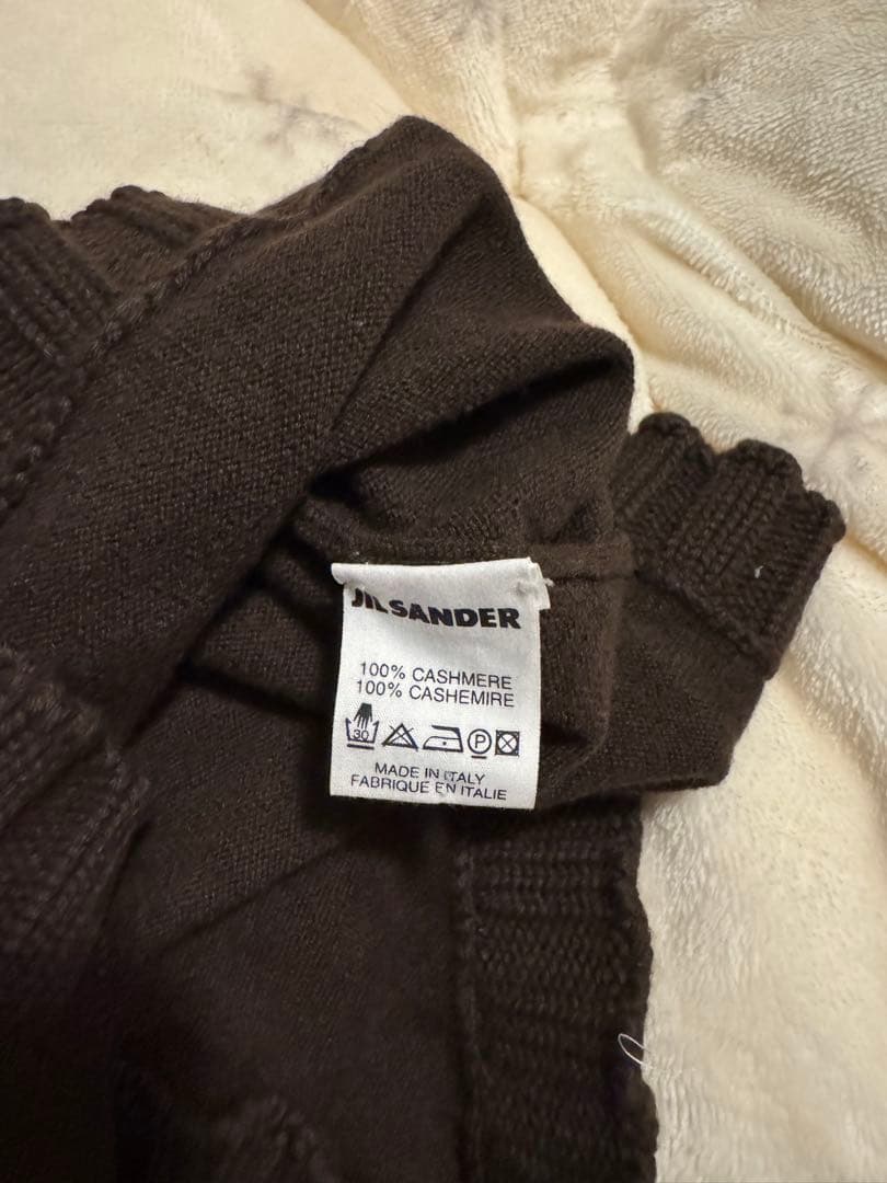 ジルサンダー　カシミヤ100%ニット