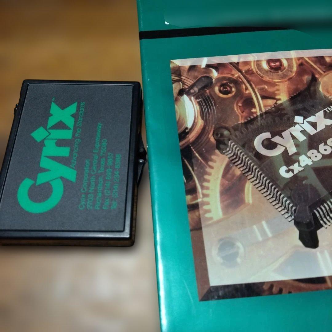 Cyrix Cx486SLC CPU 2個セット