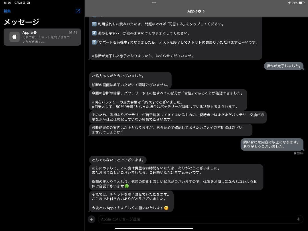 iPad Pro 12.9インチ 第5世代 256GB バッテリー99%