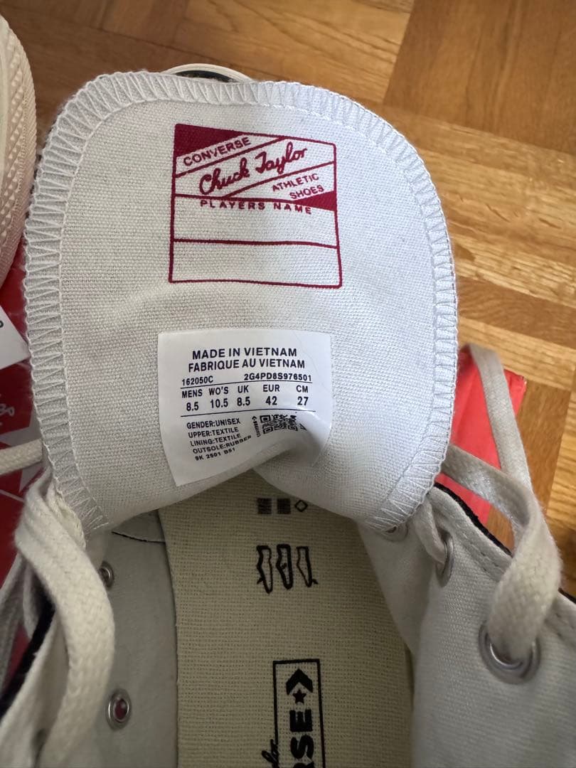 【未使用品】ハイカット CT70 ブラック hi 27cm CONVERSE