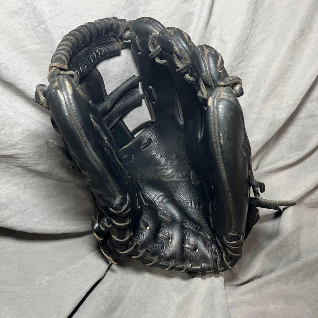 90s ミズノプロ　ビッグM キップレザー　3Dテクノロジー　硬式内野用グラブ