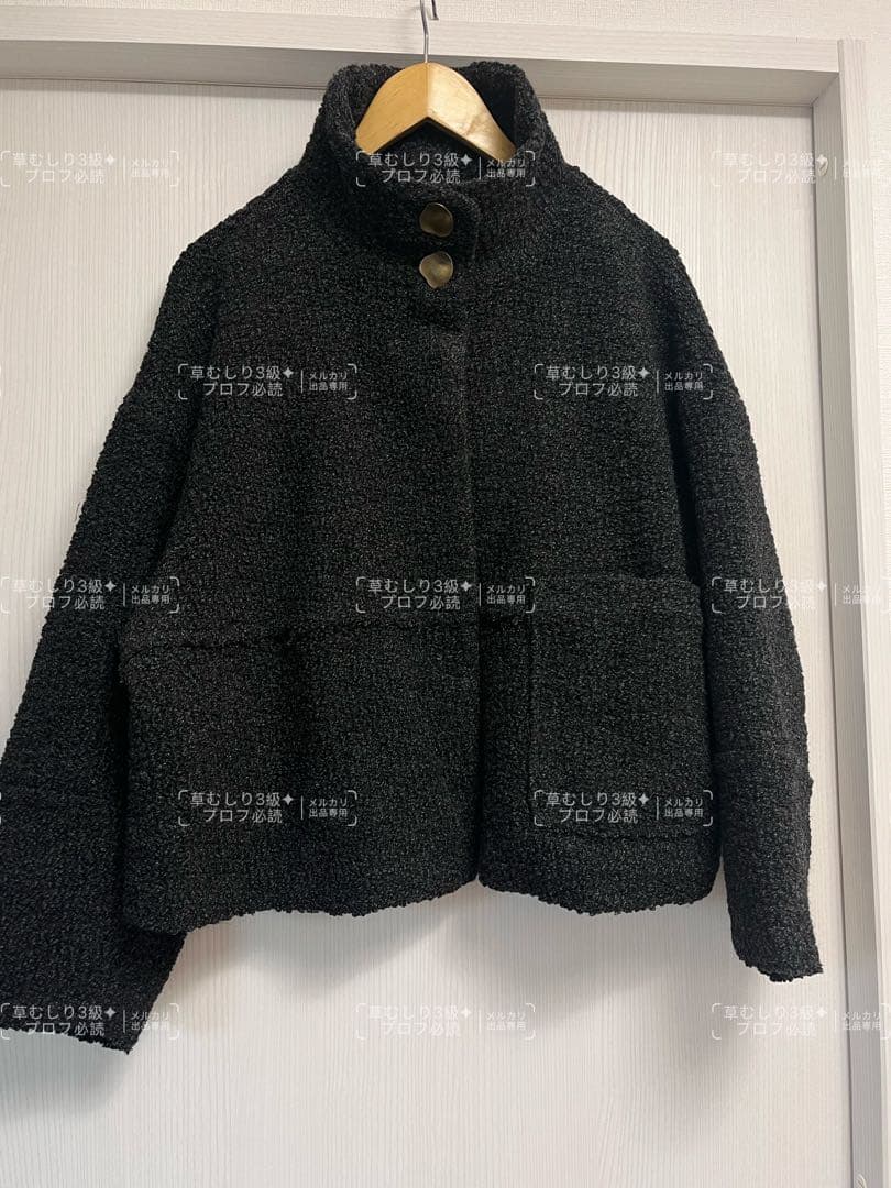 MNt.Y 　Eaphi STAND COLLAR COAT【チャコール】