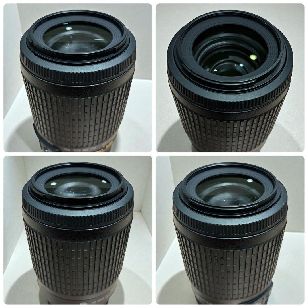 ざき　Nikon AF-S DX 55-200mm VR フード付 保管品