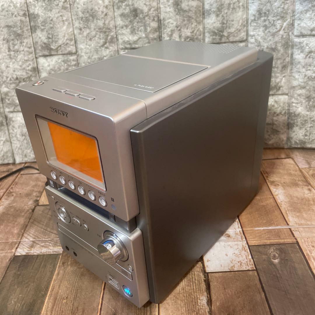 #829 SONY MD搭載オールインワンコンポ CMT-M35WM