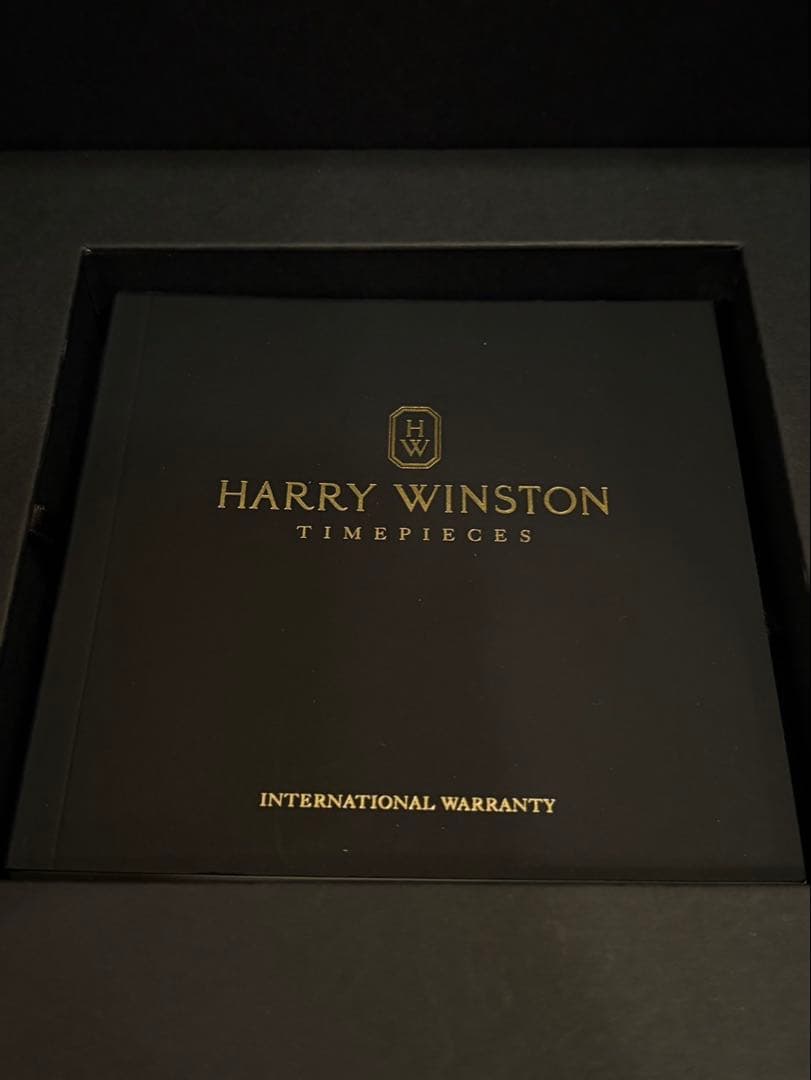 HARRY WINSTON ダイヤモンド装飾 腕時計