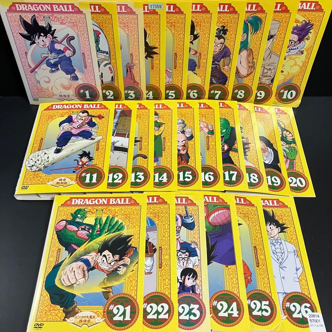 DRAGON BALL ドラゴンボール レンタルDVD　アニメ 全巻完結セット