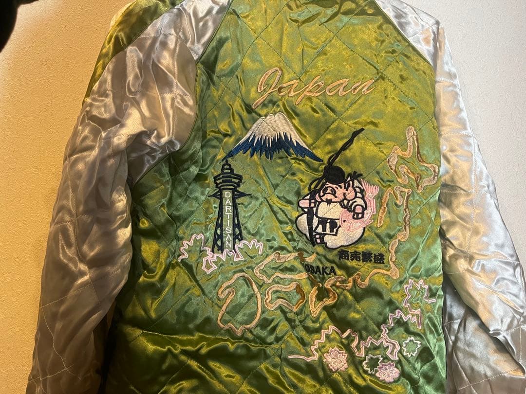 ダルチザン 日本 大阪 スカジャン 刺繍