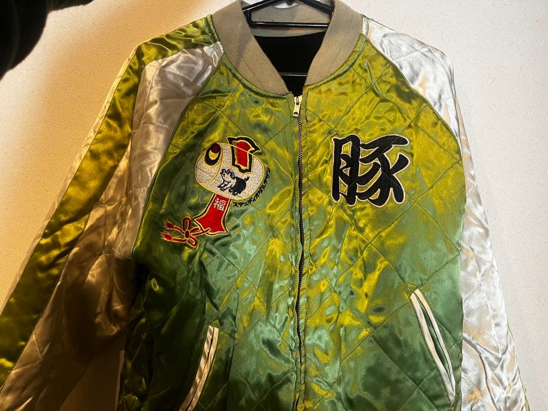 ダルチザン 日本 大阪 スカジャン 刺繍