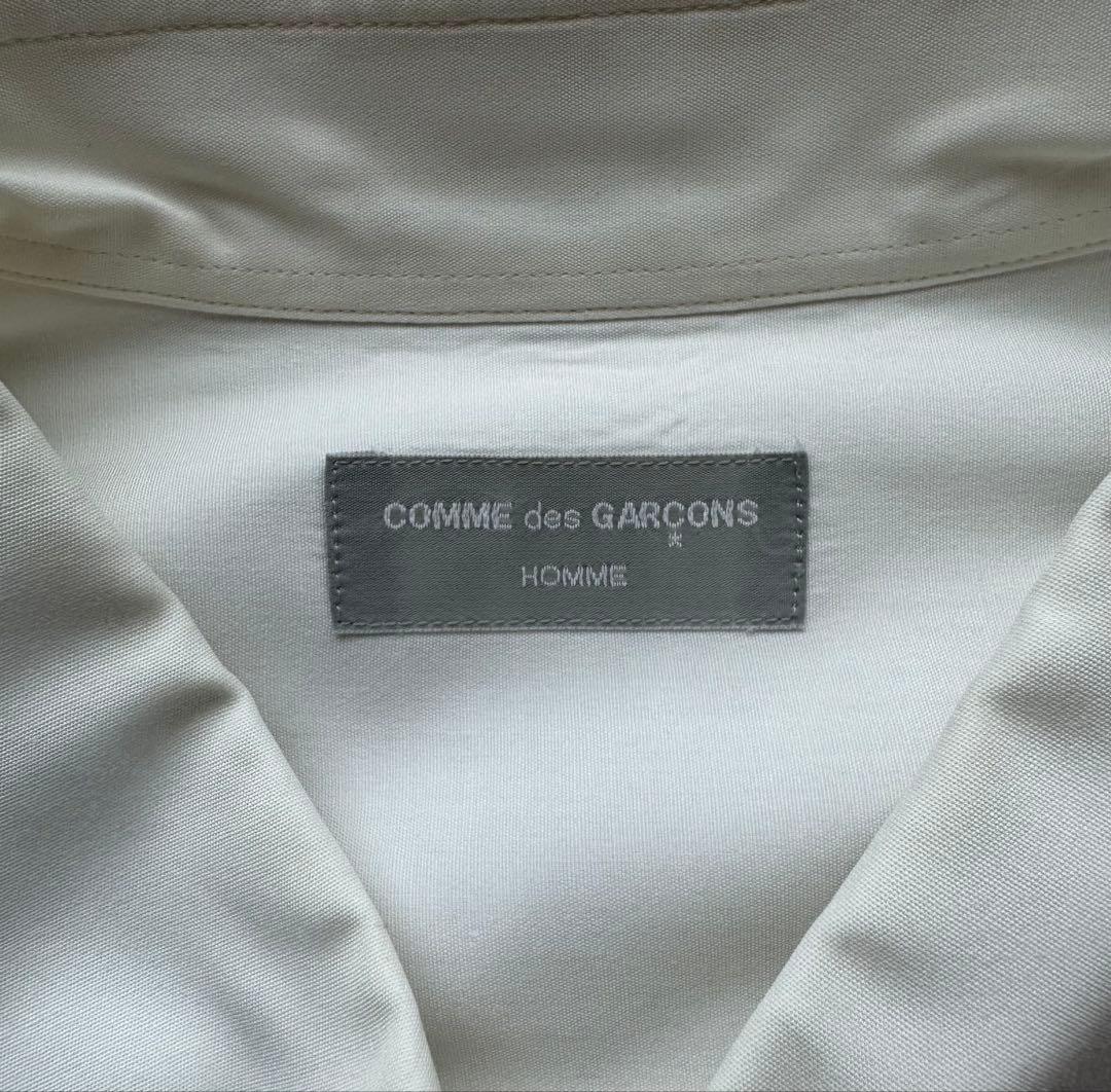 COMME des GARÇONS ホワイト長袖シャツ