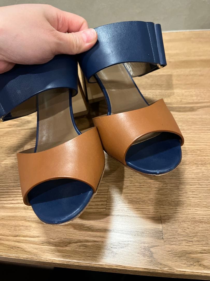 HERMES エルメス ミュールサンダル 約23.5cm