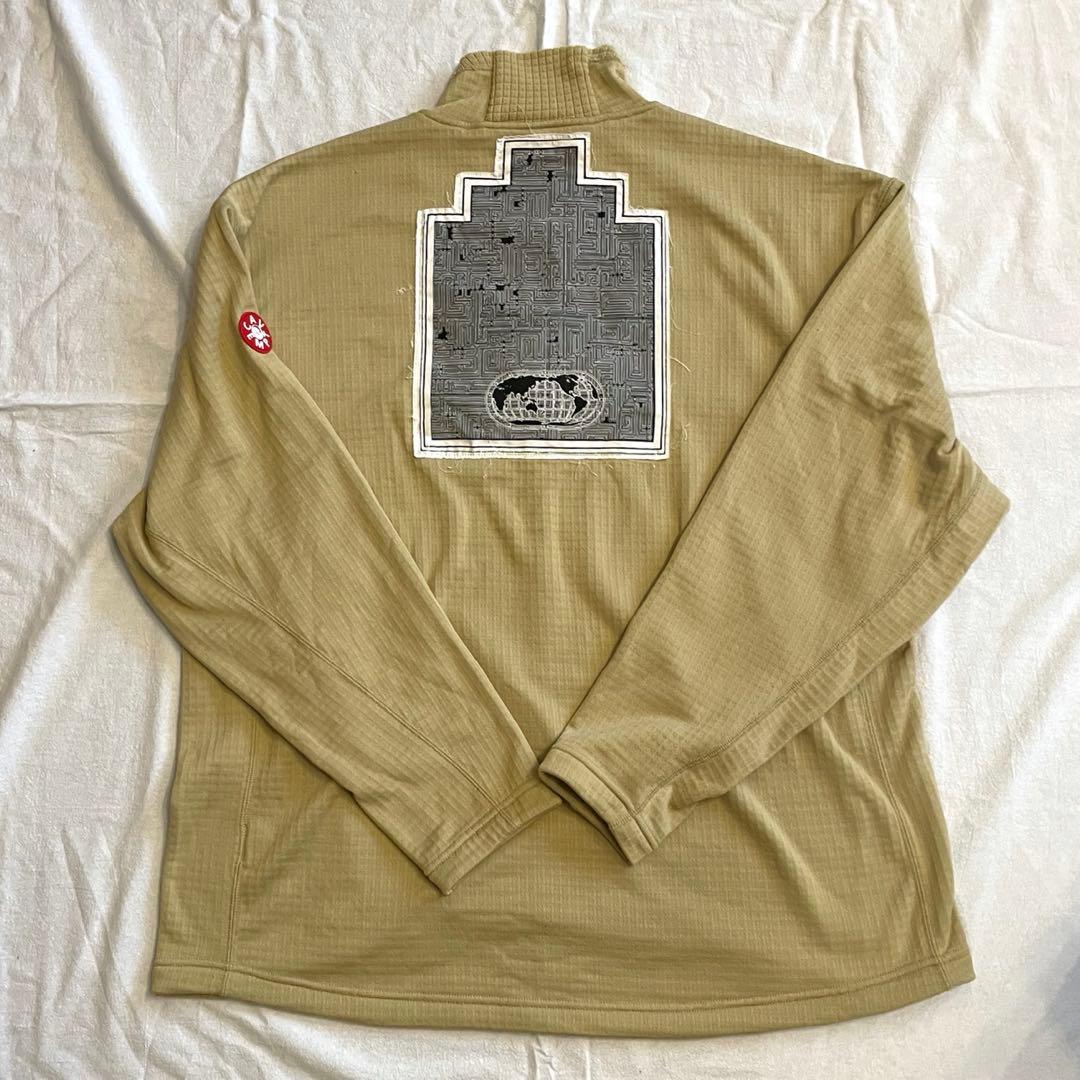 【L】C.E CAVEMPT BLOCK FLEECE HALF ZIP