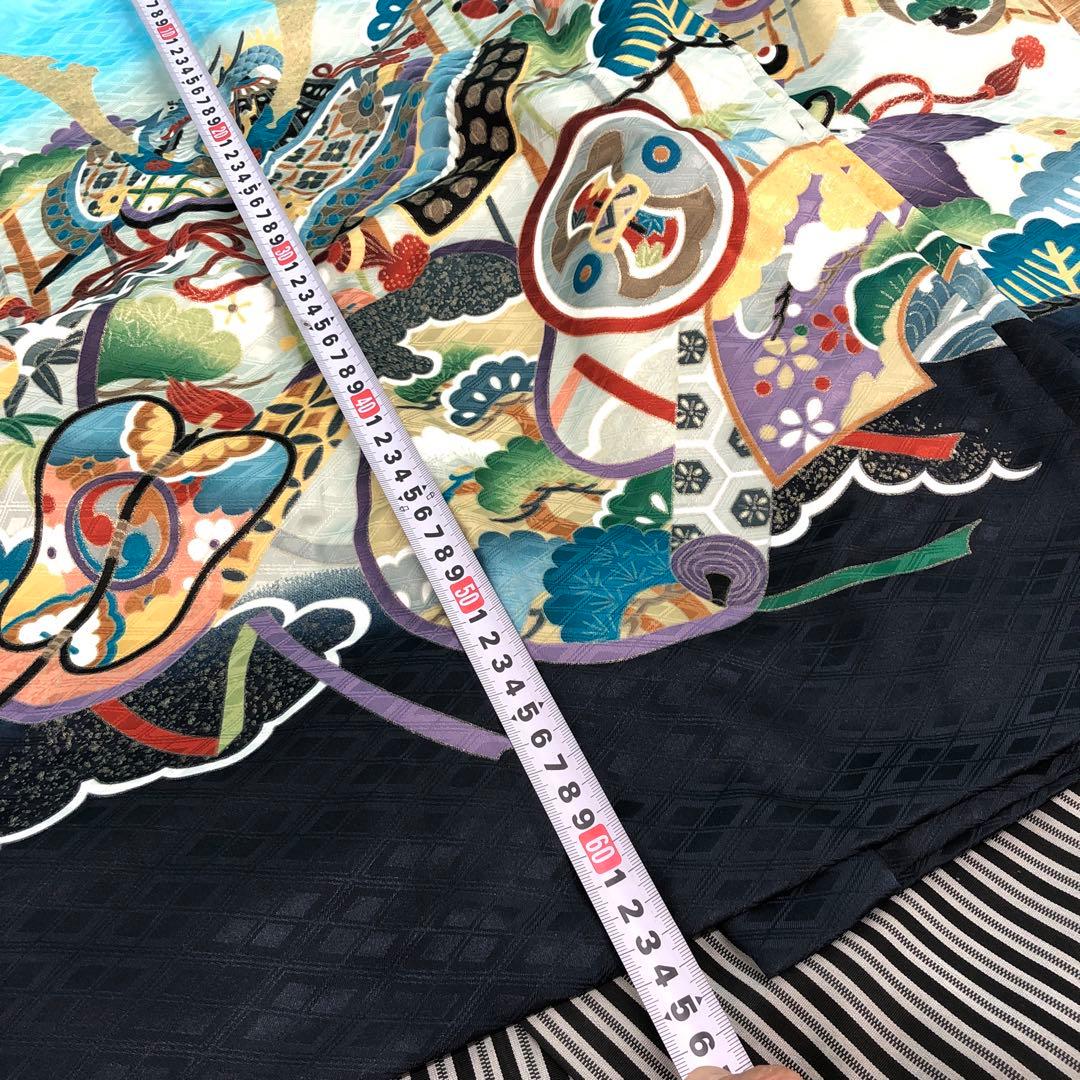 M4414 七五三 五歳 男児 男の子 羽織袴 セット