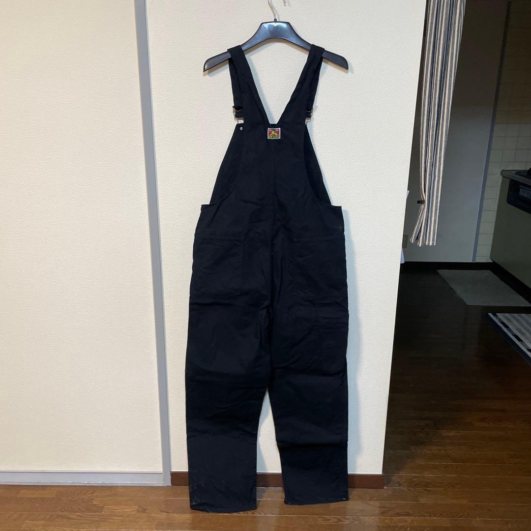 BEN DAVIS ブラックオーバーオール