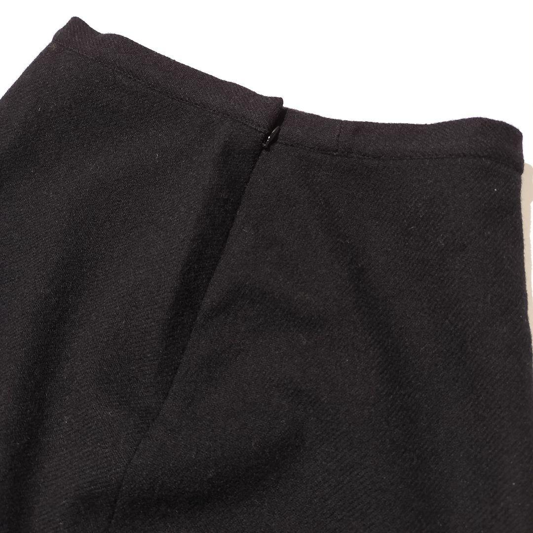 Y’s ワイズ ヨウジヤマモト　ウール ロングスカート マキシ丈　切りっぱなし