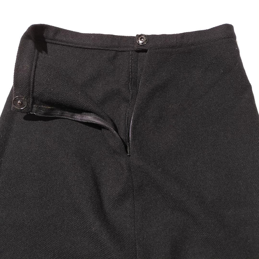 Y’s ワイズ ヨウジヤマモト　ウール ロングスカート マキシ丈　切りっぱなし