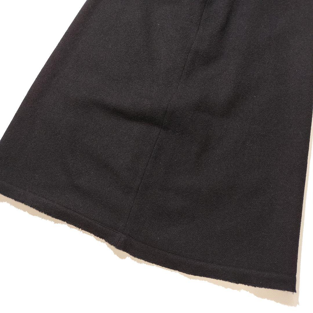 Y’s ワイズ ヨウジヤマモト　ウール ロングスカート マキシ丈　切りっぱなし