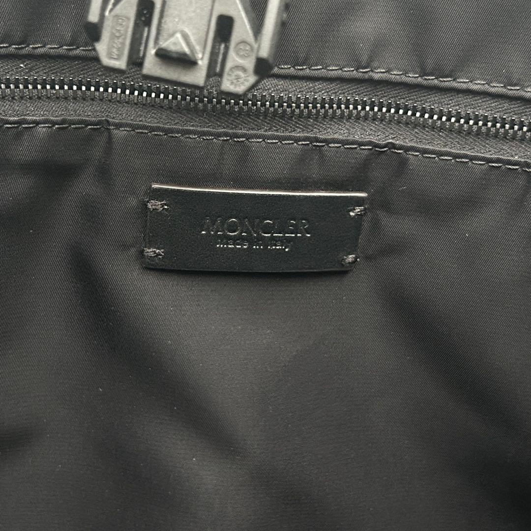 定価16万 モンクレール 2024年モデル トリック トートバッグ ブラック