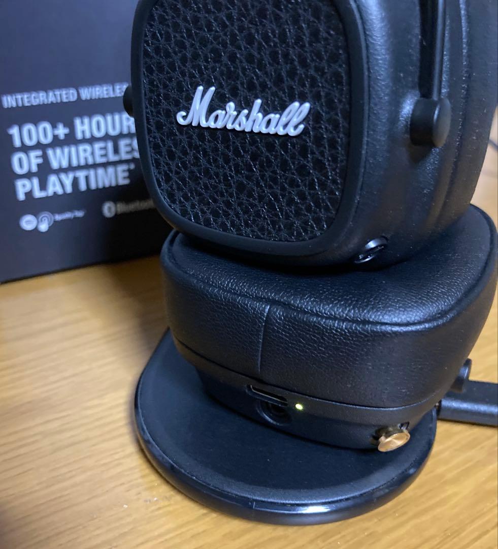 Marshall MAJOR IV ワイヤレスヘッドフォン　100+hours
