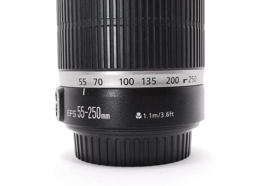 Canon EF-S 55-250mm IS 手ブレ補正　望遠レンズ　おまけ付