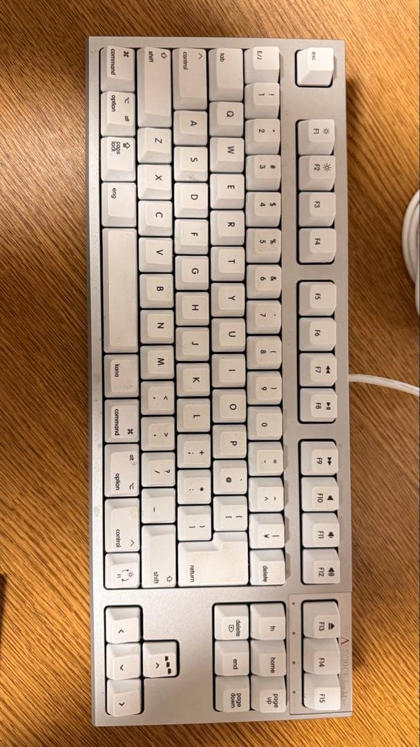 東プレREALFORCE for Mac R2TLSA-JP3M-WH静音30g