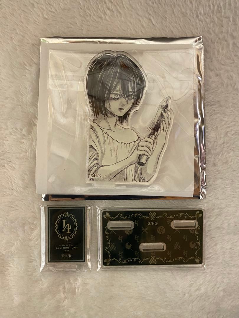 進撃の巨人 バースデーアクリルスタンド リヴァイAnique 5種セット