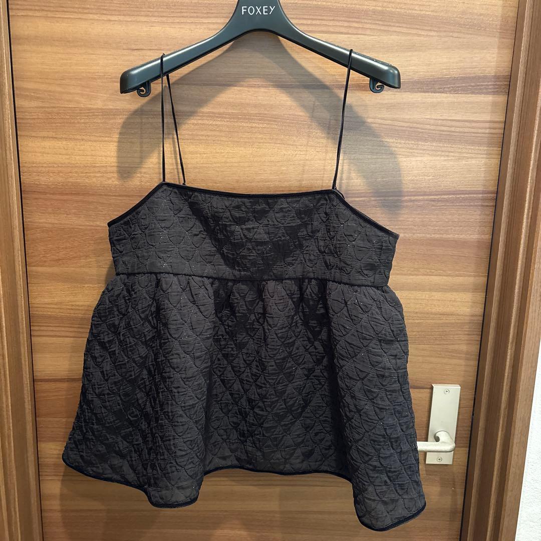 IENA フクレジャガードキャミトップブラウス