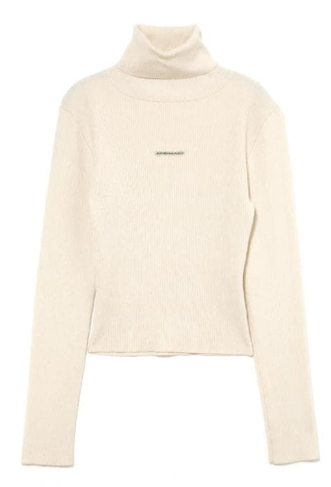 トップス Mary turtle knit tops ANDMARY ivory