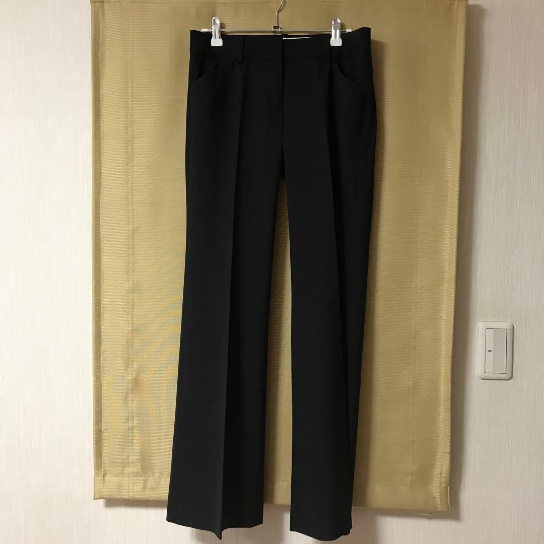 theory ブラックスーツ パンツセットアップ