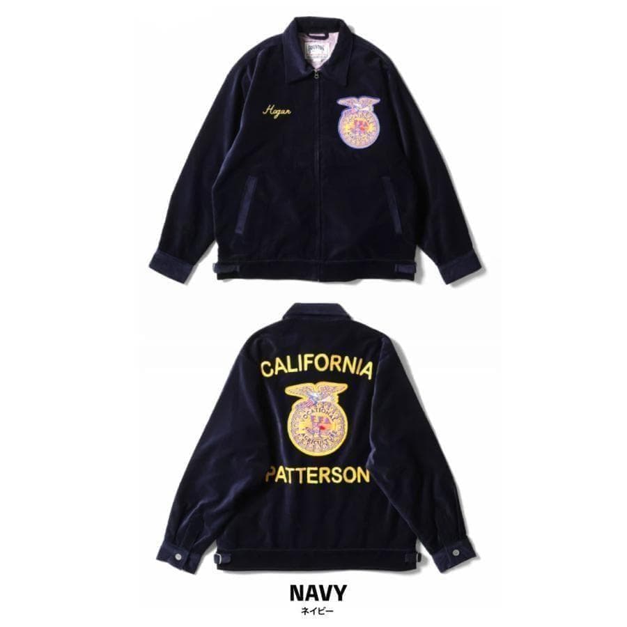 新品タグ付き＊HOUSTON ヒューストン FFAジャケット ネイビー XXL