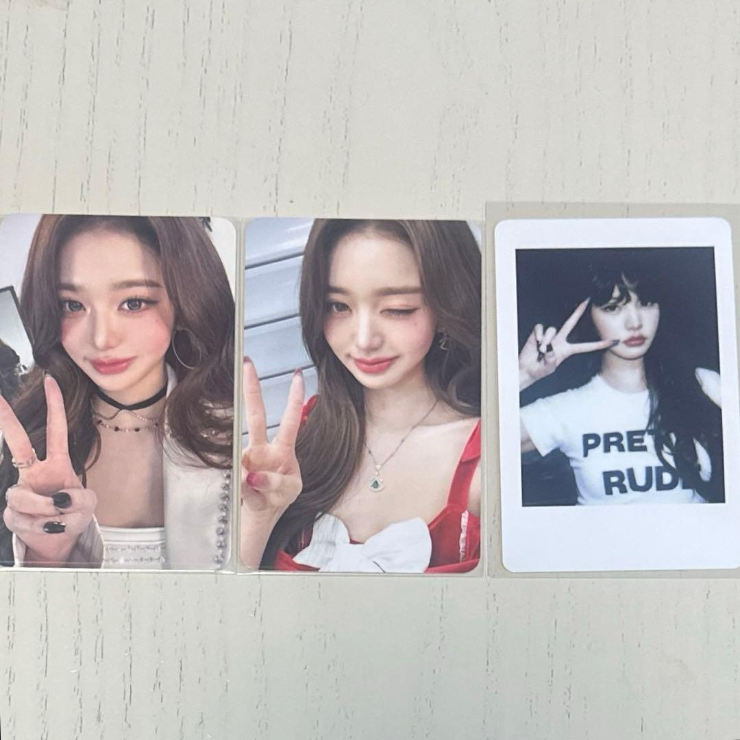 IVE ウォニョン　ラキドロ　withmuu ポラロイド　トレカ