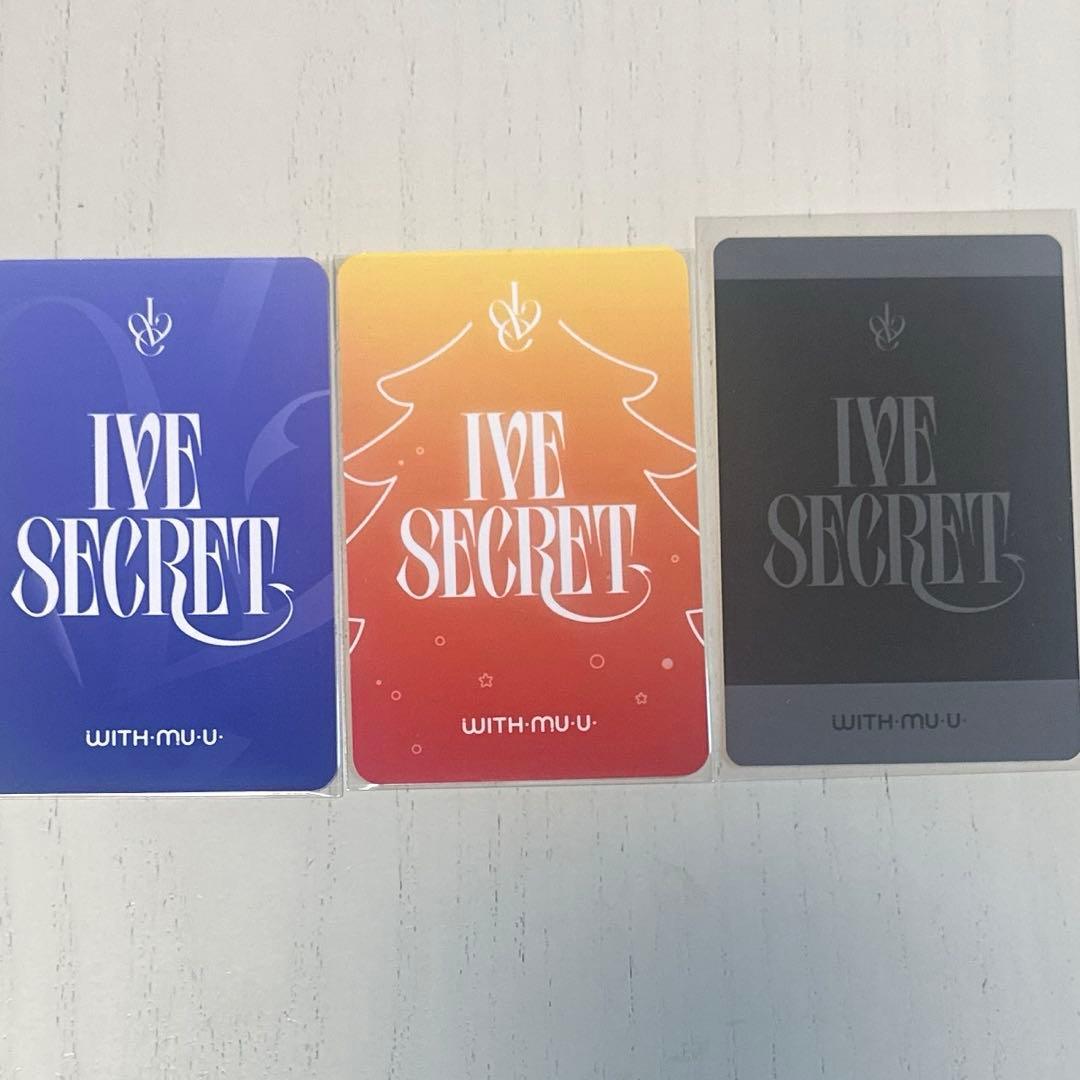 IVE ウォニョン　ラキドロ　withmuu ポラロイド　トレカ