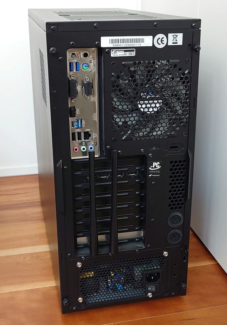 ドスパラ raytrekワークステーション デスクトップPC i9-9900K