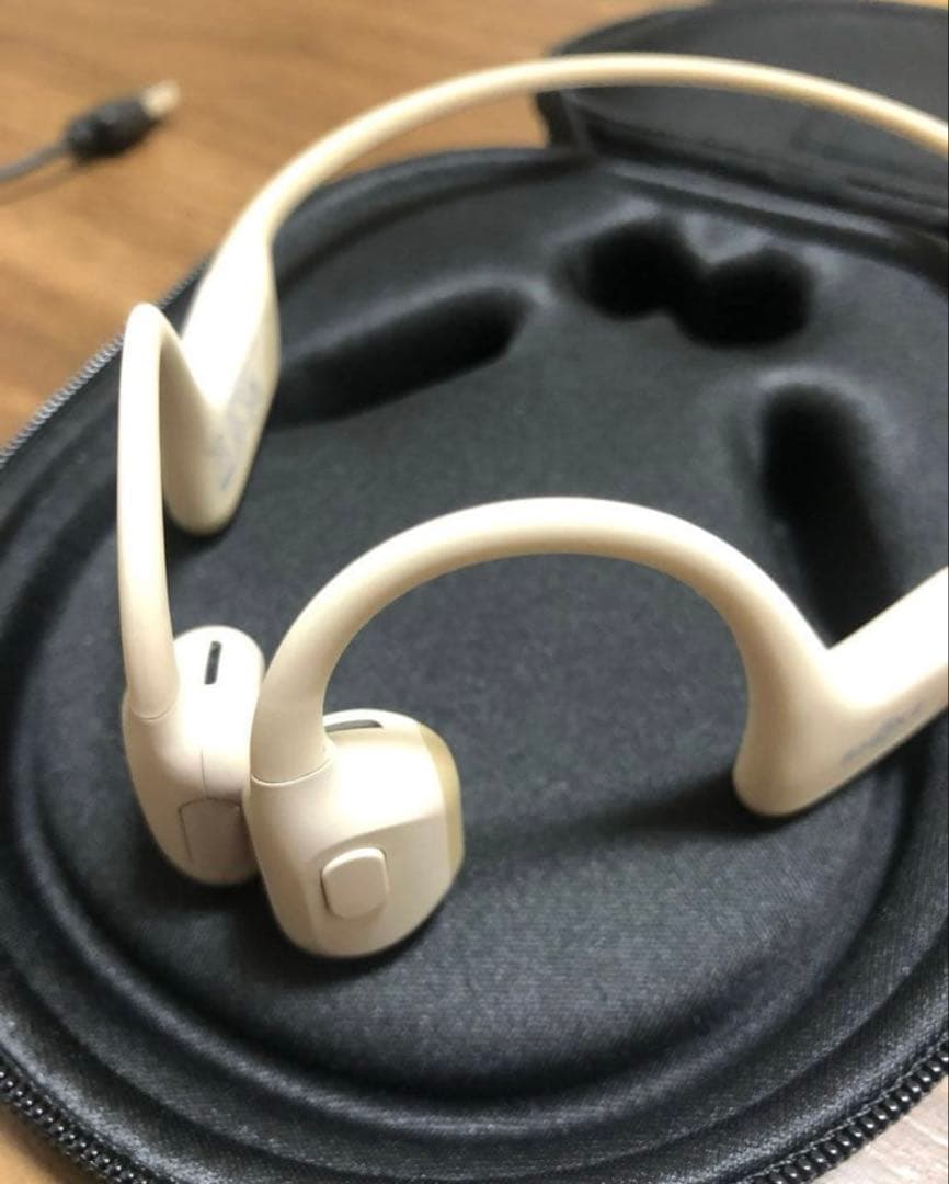 骨伝導イヤホン SHOKZ OPENRUN PRO ベージュ