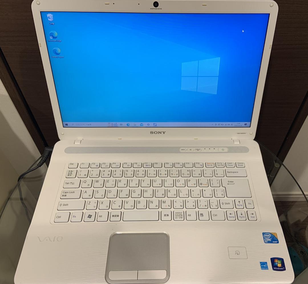 SONY VAIO ノートパソコン HDD500GB メモリ4GB