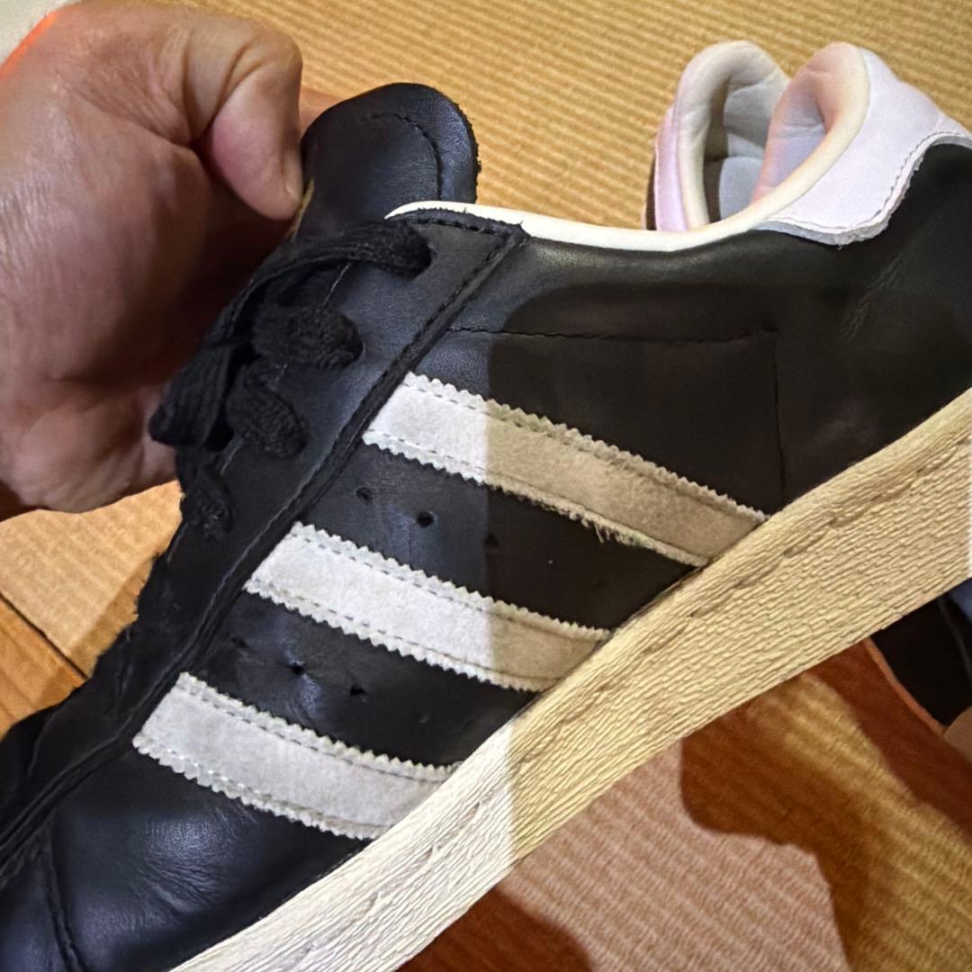 靴 adidas superstar 82 FI CORE BLACK 26.5cm