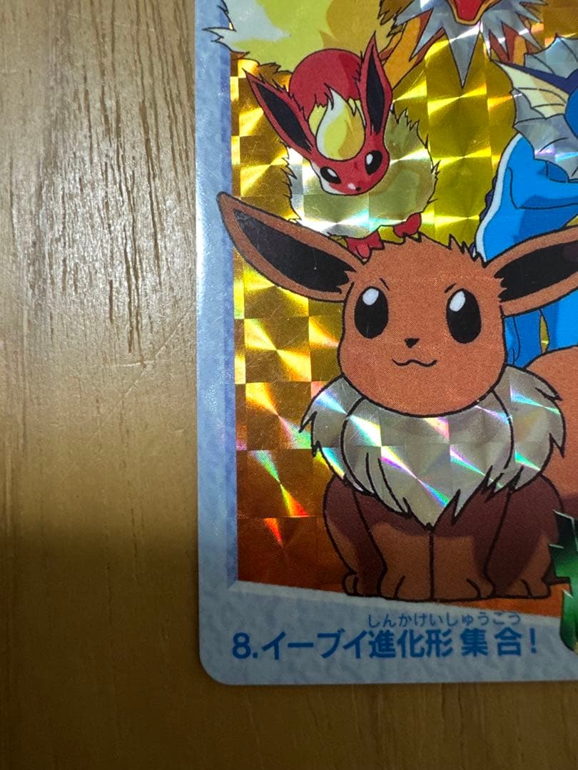 ポケモン カードダス イーブイ進化形大集合 3つの進化系 ①