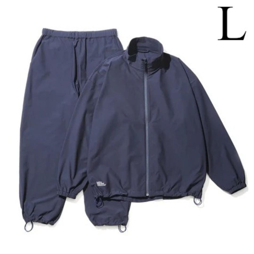 L　NAVY FreshService CORPORATE TRACK SUIT