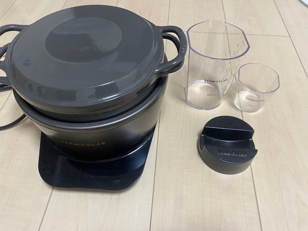 バーミキュラ 3合炊き ライスポットミニ PH19A トリュフグレー