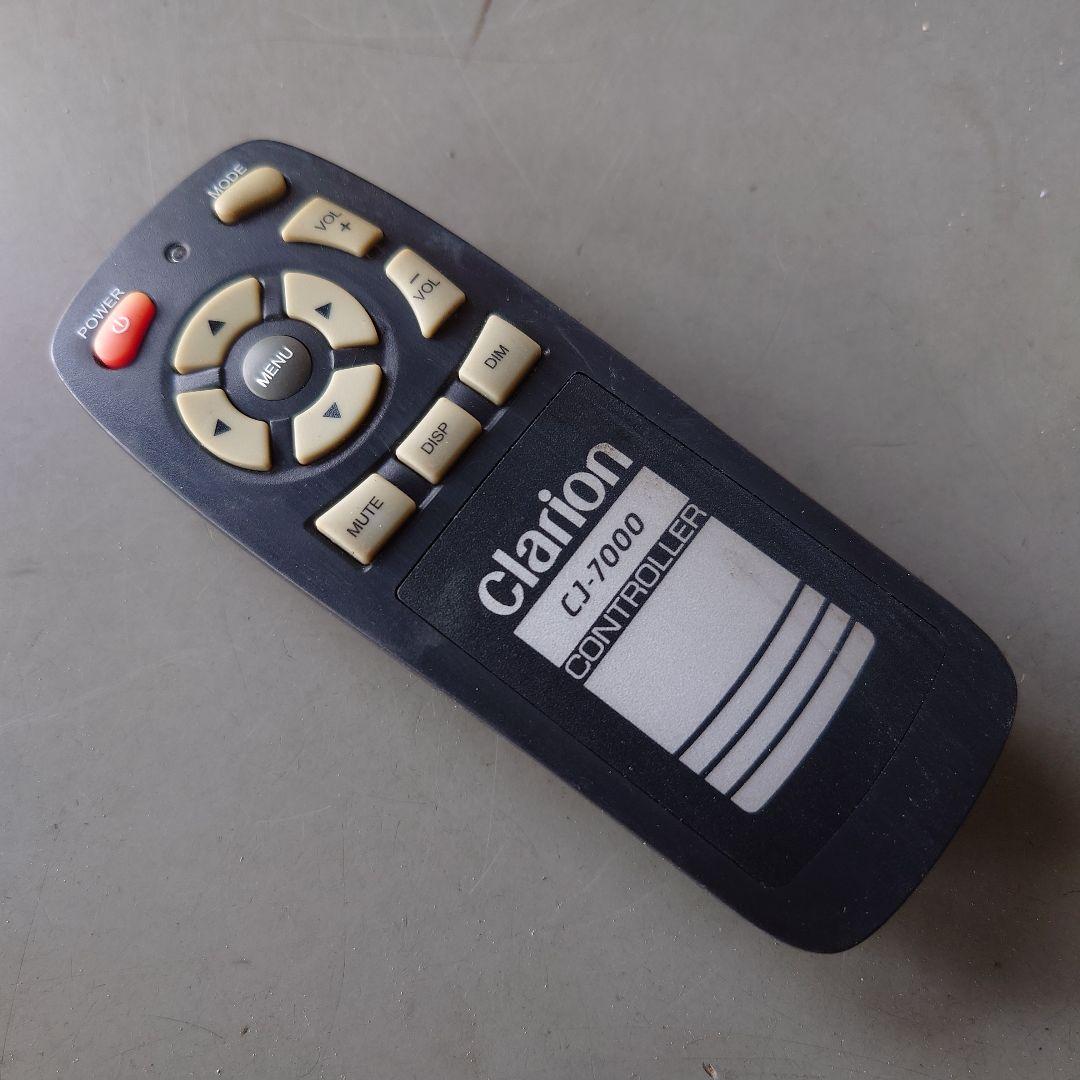 Clarion CJ-7000 バックモニタ　配線　金具　一式セット