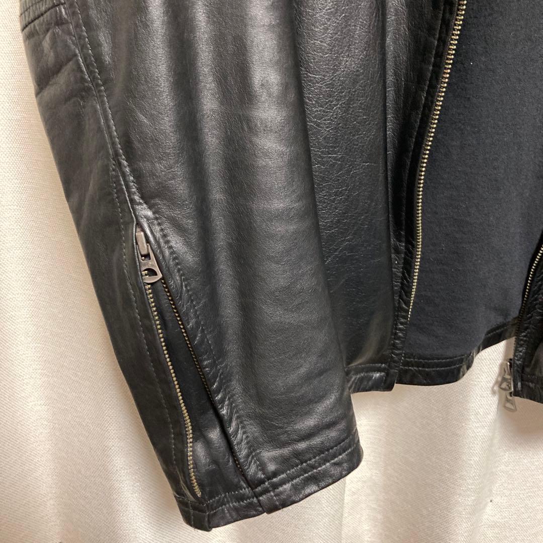 SHAMA レザーパーカー