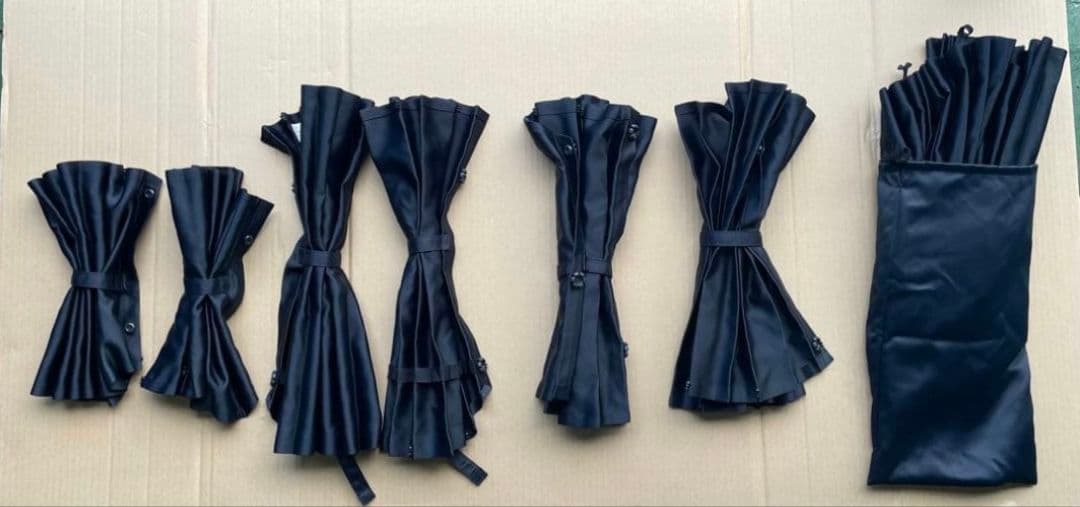 アルファード　30系　純正カーテン　7点セット