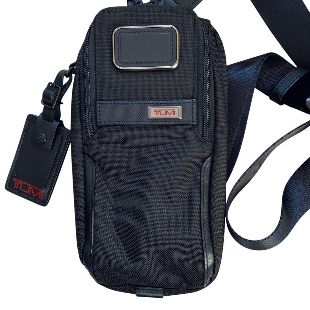 TUMI トゥミ【未使用に近い】ALPHA3 コンパクトスリング ボディバッグ