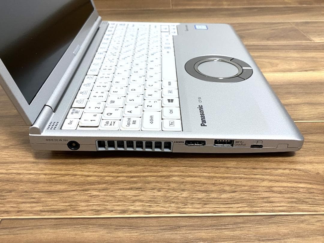 【美品】 Let's note SV8/SSD256GB/メモリ8GB シルバー