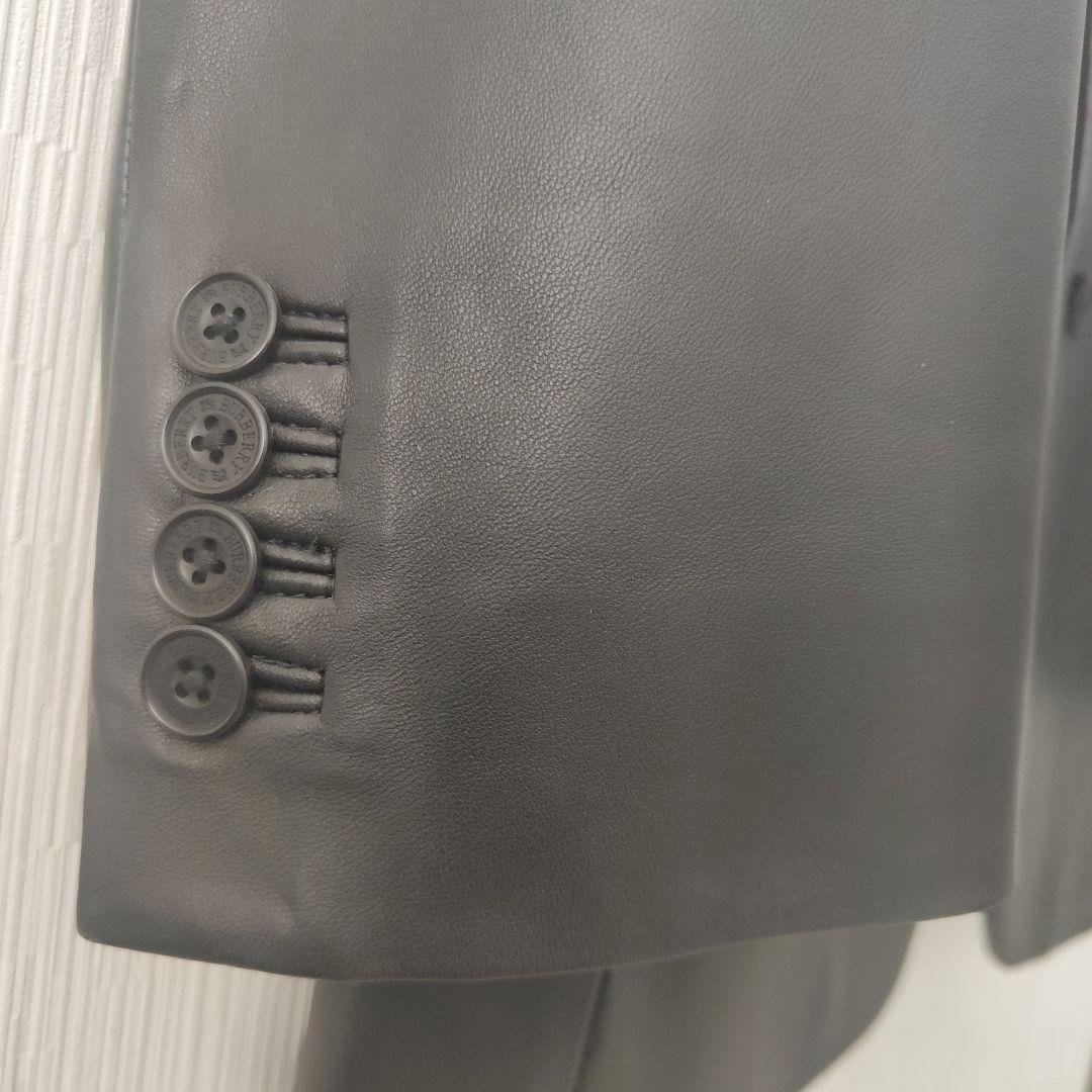 （極美品）BURBERRYBLACKLABELラムジャケット専用袋付